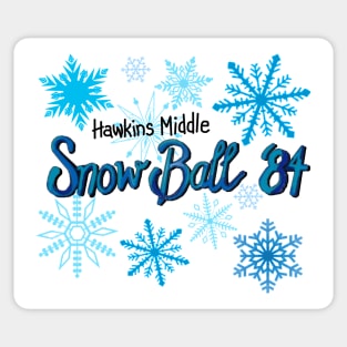 Snow Ball 1984 Sticker